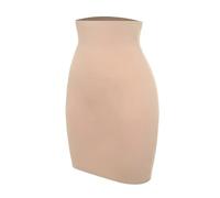 JTKSSCS Fond De Robe Gainante 1/2 PCS Femmes Demi Slip Shaper Sexy Taille Formateur Jupes Shapewear Contrôle du Ventre Minceur Sous-Vêtements Faja Corset Sans Couture(Nude,S)