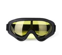 JTKSSCS Lunettes de Ski 1Pc Winter Windproof Skiing Glasses Goggles Outdoor Sports Eyewear Ski Dustproof Cycling Lens Frame Sunglasses(Yellow)