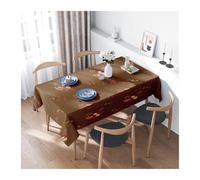 JTKSSCS Nappe Noel Modern Colorful Leaves Tablecloth Decoration Autumn Thanksgiving Festive Party Home Dining Cover(140X200CM)