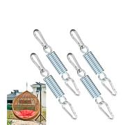 JTKSSCS Ressorts de Suspension 1-4Sets Heavy Duty Hanging Chairs Spring Maximum Load Capacity 250kg Tear & Rust Resistant Stainless Steel(2 Sets)