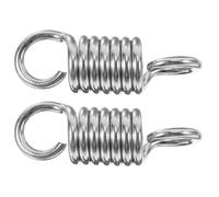 JTKSSCS Ressorts de Suspension 2pcs Hammock Fixing Spring Heavy Duty Compression Metal Porch Swing Chair for Hanging Egg Patio