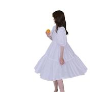 JTKSSCS Robe Allaitement Femme Robe Trapèze D'été for Femmes Enceintes, Manches Bouffantes, Col en V, Couleur Unie, Robe De Bal De Maternité, Douce, Courte, Ample, Mignonne(Color2,XX-Large)