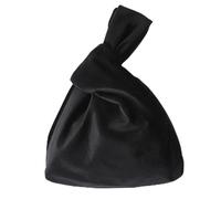 JTKSSCS Sac à Nœud Poignet Femme Sac de poignet Double couche en velours avec nœud, sac de poignet for loisirs littéraire et artistique, portefeuille zéro, rangement for promenade