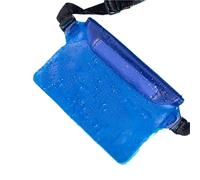 JTKSSCS Sac Impermeable Etanche Sac de Natation étanche à 3 Couches, Grande Taille, Transparent, Protection sèche sous-Marine, for iPhone et téléphone Portable(Blue)