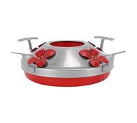 JTLB 1,77 Pouce de Basculement du Bassin de Colibris avec Fer et Plastique, Conception de Couverture en Métal argenté pour Un Nettoyage et Un Assemblage Faciles, Robustes et