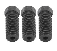 JTLB 3 PCS Buzle D'imprimante 3D de Filetage M6 0,4 Mm M6 avec Paroi Intérieure Lisse pour PLA ABS PETG, TPE, TPU, PC, PEEK, PEKK, PEL, PSU, PPSU, Convient à la Plupart des Matériaux