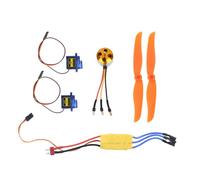 JTLB A2212 2200KV Moteur Brushless 30A ESC SG90 9G Servo 6035 Hélice pour Avion RC (Moteur 2212 KV2200 + pagaie 6035 + boîtier de)