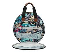 JTLB Boîte à savon de voyage portable avec couvercle, étanche, idéale pour la maison, la douche, le camping en plein air, fournitures de voyage efficaces (feuilles bleues)