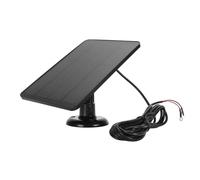 JTLB Chargeur de caméra à Panneau Solaire, 10 W pour Sonnette vidéo Nest pour Sonnette 2K, caméra Ring Video Doorbell 2 pour Sonnette 3 (CSP4W-O-B)