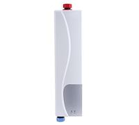 JTLB Chauffe-Eau électrique, 220V 3000W Mini Chauffe-Eau électrique instantané Système de Chauffe-Eau de Douche Réservoir pour Cuisine, Salle de Bain, Robinet de Lavage Domestique (Trésor de Cuisine