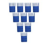 JTLB Dissipateur Thermique Bleu 5 × 4 × 2 10 Pièces Bleu Aluminium Moteur Pas à Pas Pilote Radiateur Ailettes de Refroidissement Refroidisseur pour Imprimante 3D