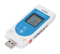 JTLB Enregistreur de Données de Température et d'humidité LCD USB, avec Mesure Réutilisable, Génération Automatique de Rapport PDF CSV, pour la Logistique de la Chaîne du Froid des
