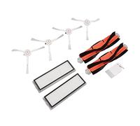 JTLB Filtre à brosse, kit de peigne plat blanc pour 1C, F9, 1T, Mi Robot Vacuum Mop de rechange