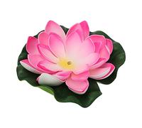 JTLB Fountaine d'eau Solaire, Fontaine Solaire de Lys à Eau pour Bain d'oiseaux, Décoration de Jardin Solaire pour Bain à L'extérieur de L'étang et Arrière-Cour