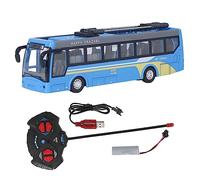 JTLB Jouet pour bus télécommandé, haute simulation dans toutes les directions de conduite autobus scolaire RC rechargeable pour enfants, cadeau parfait pour encourager l'apprentissage, (bleu)