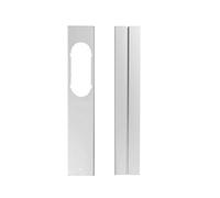 JTLB kit calfeutrage climatiseur,calfeutrage fenetre climatiseur,e tuyau d'échappement réglable pour climatiseur mobile, en PVC, pour fenêtre coulissante ou porte coulissante (2 pièces par lot)
