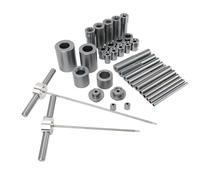 JTLB Kit d'extraction d'axe de moyeu de vélo en alliage d'aluminium durable Presse à roulement multifonction pour cadre à suspension complète