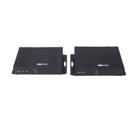 JTLB KVM Ethernet Extender 4K 30Hz 120m Transfert, émetteur de Récepteur Multimédia HD avec Ports USB2.0