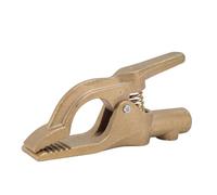 JTLB Pince de Sol de Soudage en Laiton, Pince de Terre de Soudeur 300A pour blindé à Gaz, Arc, ERW, Soudage de Clous, Longueur de 141 Mm, Ouverture de 48 Mm, Chantier Naval,