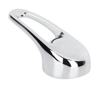 JTLB Poignée de Levier de Robinet en Alliage de Zinc de 35 Mm, Remplacement de Levier Unique chromé, avec Ultra Large et Long pour un Contrôle Facile du Débit de Températur