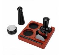 JTLB Station de Bourrage de café de 51 Mm, Kit D'accessoires pour café avec Distributeur D'agitateur de Type Aiguille de Bourrage, Entonnoir de Dosage, écran de Rondelle pour Machine