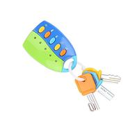 JTLB Télécommande Intelligente pour bébé, avec Sons de Simulation, Lumières Clignotantes et 10 Chansons, pour L'apprentissage Précoce des Enfants et le Jeu de Simulation (Bleu)