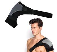 JTMKYO 1 épaulière réglable grise pour coiffe des rotateurs, épaulière pour épaule, protection d'épaule, épaulière