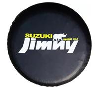 JTMLGDPA Housse Roue Secours de Voiture pour Suzuki Jimny 2018-2024,Housse de Pneu de Secours Antipoussière Imperméable Protections de Roue Décorer Accessoires,C-15in