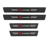 JTMLGDPA Protection Seuil de Porte pour Citroën Jumper/Relay 1994-2024,Bande Seuil Antidérapante Anti-Rayures Autocollant de Seuil Décoratif Accessoires,A-4PCS