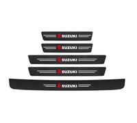 JTMLGDPA Protection Seuil de Porte pour Suzuki Jimny III Facelift 2012,Bande Seuil Antidérapante Anti-Rayures Autocollant de Seuil Décoratif Accessoires,A-5PCS