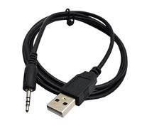 JTMM Remplacement du câble de chargeur USB 2Pack pour Dr. Pen Anti-Aging Electric Derma Pen, USB à 3,5 mm Jack Cord Compatible avec Dr Pen Ultima N2, A6, A1, M8, M7, M5, E30, X5 Modèles Cord DC