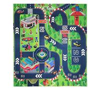 JTMM Tapis de jeu pour enfants, idéal pour jouer avec voiture et jouets, tapis éducatif pour enfants pour apprendre et s'amuser en toute sécurité