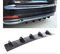 JTNDSHDP Diffuseur Becquets Arrière pour Porsche Macan (95B),Arrière Lèvre Diffuseur Spoiler de Requin Diffuseur de Pare Chocs Accessoires