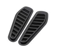 JTNDSHDP Évents de Capot de Voiture Décorative pour BMW 3 Series(4 Door) E46 1998-2005,Garniture D'aile D'aération de Capot Entrées d'air Modifié Couverture Accessoires Voiture,A-Black