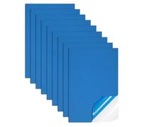 Jtnohx Feuilles de Mousse Eva Adhésives, 9 Pcs Eva Collante pour L’artisanat, 17.78×28.7cm Feuilles de Mousse avec Auto-adhésif, Doublure de Tiroir pour boîte à bijoux (Bleu)