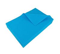 Jtnohx Feutrine de Couleur, Feuilles de Feutre Souple, 1.4mm D'épaisseur Tissus de Feutre D'artisanat, Feutrine pour L'artisanat pour Bricolage Couture 20x30cm(Bleu Ciel)