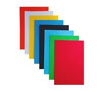 Jtnohx Feutrine Loisir Creatif, Tissu de Feutre 2 mm D'épaisseur, 8 Pièces 20x30cm Feuilles de Feutre Rigide, Feutrine de Couleur pour L'artisanat(Série Bleu Vert)