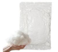 Jtnohx Ouate De Remplissage, 200g Remplissage De Coussins, D'Ouate De Rembourrage pour Pouf, Garniture pour Le Bricolage Et Les Paquets De Sacs De Haricots Coussin