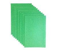 Jtnohx Tissu Feutrine Pailleté, Feuilles de Feutrine Paillettes Solides, 20x30cm Paquet de 10 Tissu en Feutre pour L'artisanat, Feuilles de Feutre pour Festivals et Les Projets De Fête(Vert citron)