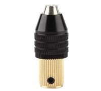 Jto Mandrin de Perçage Mini Arbre Intérieur de 5 Mm, Mini Accessoires de Perceuse électrique Mandrin 0,3-3,4 Mm (5 Mm) Mandrin Auto-serrant Miniature (Ouverture 3,17 mm)