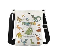 JTOUK Behavior Therapy Sac à bandoulière dinosaure pédiatrique ABA RBT BCBA Cadeau SPED pour enseignant, Raison derrière Cb Eu