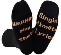 JTOUK Hamilton Cadeau musical Cadeau pour les fans de Hamilton Warning May Start Chanter Paroles de Hamilton, Paroles de Hamilton