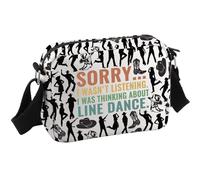 JTOUK Line Dance Sac à bandoulière pour danseuse de campagne, Line Dance Hkb EU, 8.27 Inches × 5.91 Inches × 0.79 Inches