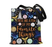 JTOUK Mythologie grecque Sac fourre-tout Camp Demi-sang Fan Livre cadeau Nerd Littéraire Biblique Merch, Favorite Mount Tote Eu, 14.96”* 6.7”* 11.81” ,Large