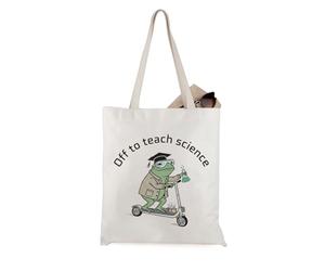 JTOUK Off to Teach Sac fourre-tout pour professeur de chimie, Teach Science Tote EU