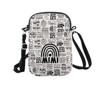 JTOUK Sac à bandoulière humoristique pour grand-mère, Best Mimi Cr Eu, 5.91 Inches ×8.27 Inches