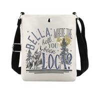 JTOUK Sac à bandoulière Vampires Romance Movie Vampire Bookish Cadeau City of Forks Merch, Loca Cb EU, 8.27 Inches ×6.5 Inches × 0.79 Inches