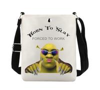 JTOUK Sac de courses sur le thème du film comédie - Cadeau amusant pour les amateurs de films d'animation, Born to Slay Cb Eu, 13.78 inch x 15.75 inch, Large