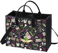 JTOUK Sac fourre-tout en toile pour les amateurs de théâtre musical - Cadeau pour les amateurs de théâtre musical, Modifié pour Lt Eu, 14.96”* 6.7”* 11.81” ,Large
