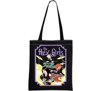 JTOUK Sac fourre-tout hexagonal inspiré du film d'horreur et de comédie de dessin animé pour Halloween, cadeau de fête gothique, cadeau pour fan de groupe de rock, cadeau pour fans de fans, Hex Girls
